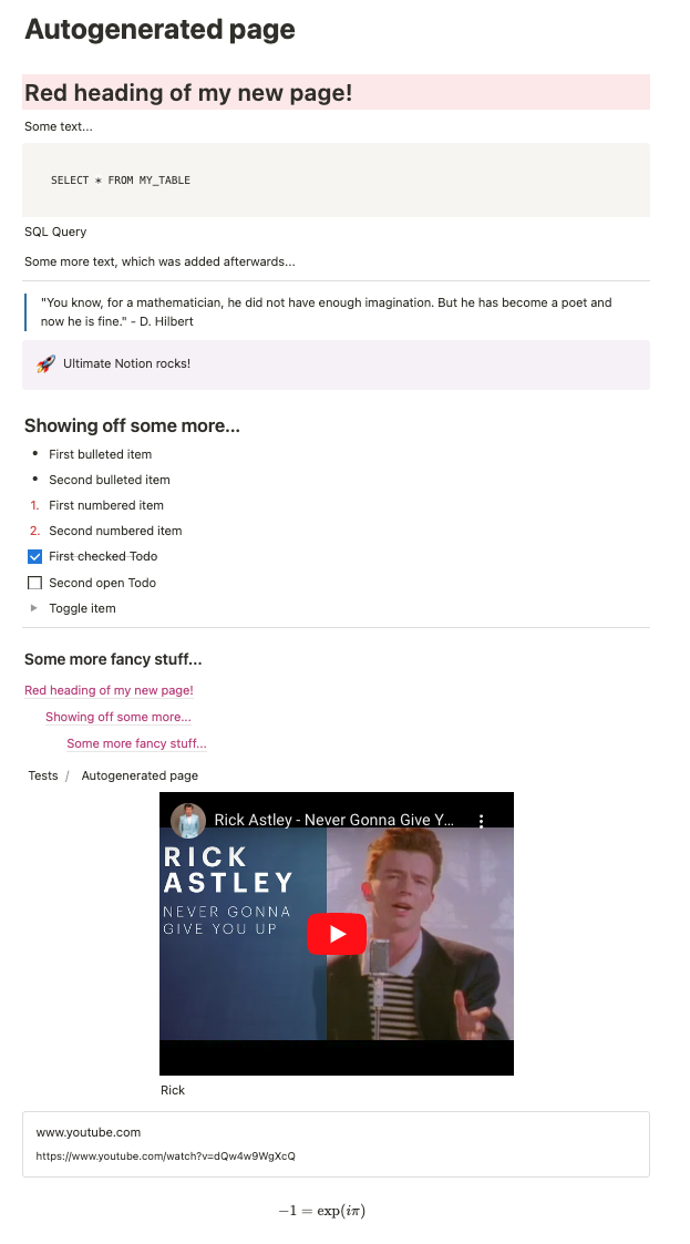 Block page