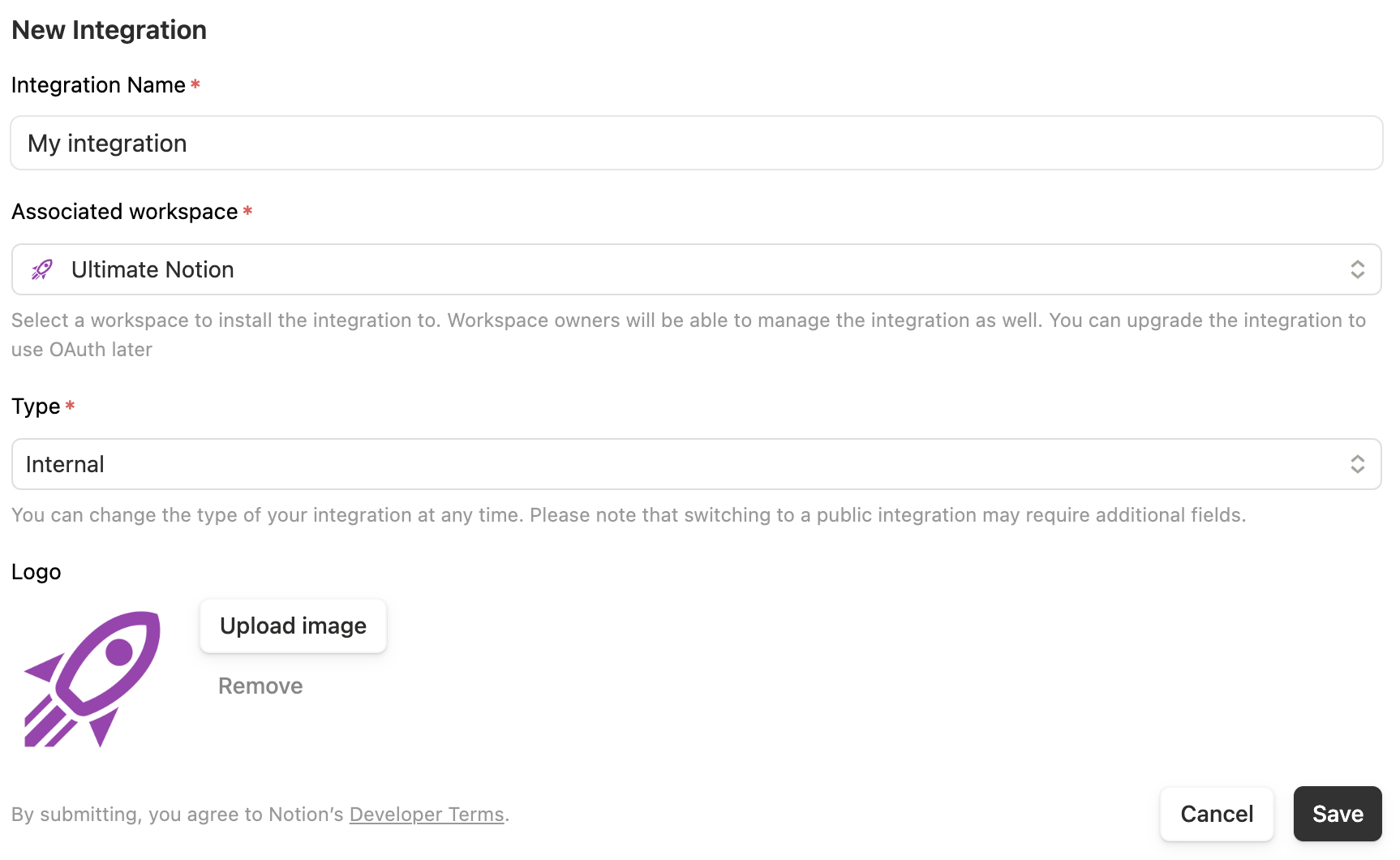 Notion integration